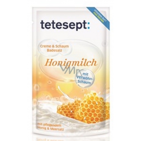 Tetesept Honigmilchcreme-Schaumbadesalz 80 g