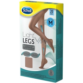 Scholl Light Legs Kompressionsstrumpfhose M braun 20 Tage verhindert das Gefühl von Müdigkeit in den Beinen und reduziert das Gefühl von schweren Beinen