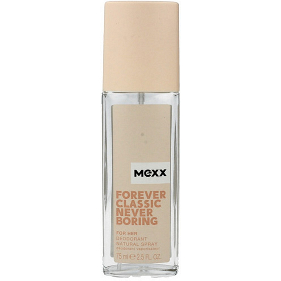 Mexx Forever Classic Never Boring for Her parfümiertes Deodorant Glas 75 ml