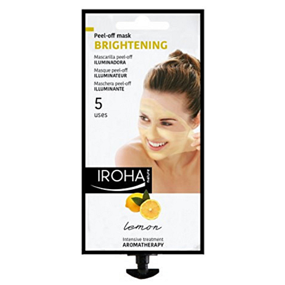 Iroha Brightening Brightening Aromatherapie-Peeling-Maske mit Zitrone 25 g