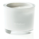 Millefiori Milano Natural White Mint & Tonka - Weiße Minze und Tonkabohnen Duftkerze brennt bis zu 60 Stunden 180 g