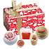 Bomb Cosmetics Weihnachtsgeschichte - Weihnachtsgeschichte ballistisch 2 x 160 g + Kugel 30 g + Block 50 g + Seife 100 g, Kosmetikset
