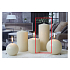 Lima Eis Pastell Kerze Creme Zylinder 80 x 200 mm 1 Stück
