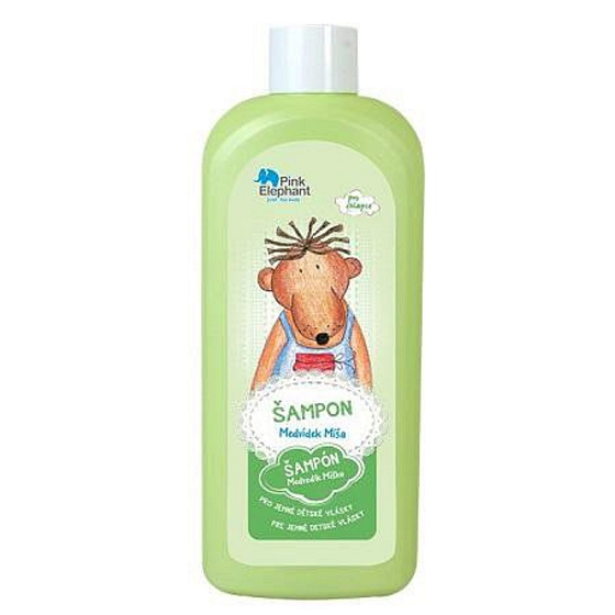 Pink Elephant Teddy Bear Miško Haarshampoo für Kinder 500 ml