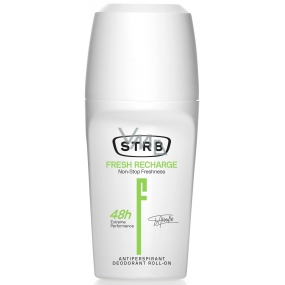 Str8 Fresh Recharge Ball Antitranspirant Deodorant Roll-On für Männer 50 ml