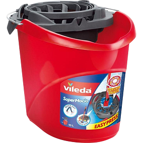 Vileda SuperMocio Eimer mit Schleuderkorb