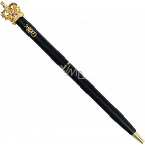 Albi Kugelschreiber mit goldener Krone
