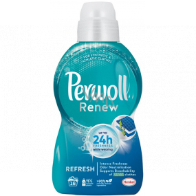 Perwoll Renew Refresh & Sport Waschgel für Sport- und Synthetikbekleidung 16 Dosen 960 ml