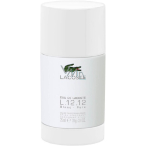 Lacoste Eau de Lacoste L.12.12 Blanc Homme Deodorant-Stick für Männer 70 g