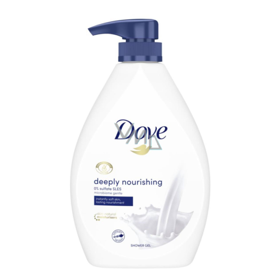 Dove Deeply Nourishing Moisturising Shower Gel Pump 720 ml