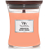 WoodWick Manuka Nektar Duftkerze mit Holzdocht und Deckel Glas mittel 275 g