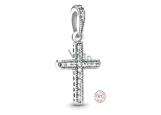 Charms Sterling Silber 925 Religiöse Charms Kreuz, Anhänger für Armband Religion