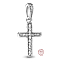 Charms Sterling Silber 925 Religiöse Charms Kreuz, Anhänger für Armband Religion