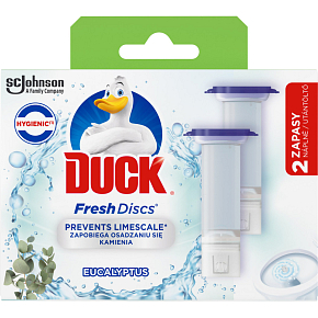 Duck WC Block Fresh Discs Eucalyptus, 2× 36 ml