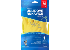 BALhome Latex-Reinigungshandschuhe, gelb, Größe M