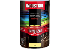 Industrol S2013 universell glänzende Oberflächenfarbe für Metall und Holz, 6050 hellcreme, 4 l