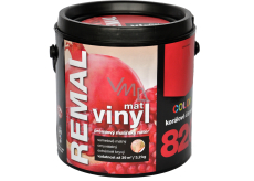 REMAL Vinyl Color mat omyvatelná barva na zeď, 820 korálově červená, 3,2 kg