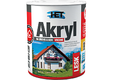 Het Akryl Glanz universal Farbe für Holz und Metall, 1000 weiß, 700 g