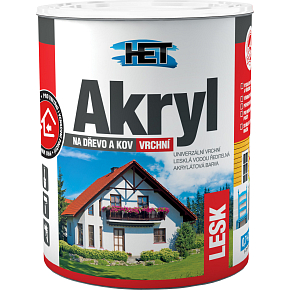 Het Acryl Glanz universelle Farbe für Holz und Metall, 1000 weiß, 700 g