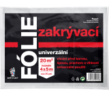BALtool Univerzální zakrývací fólie, 30 µ, 20 m², 4 x 5 m 1 kus