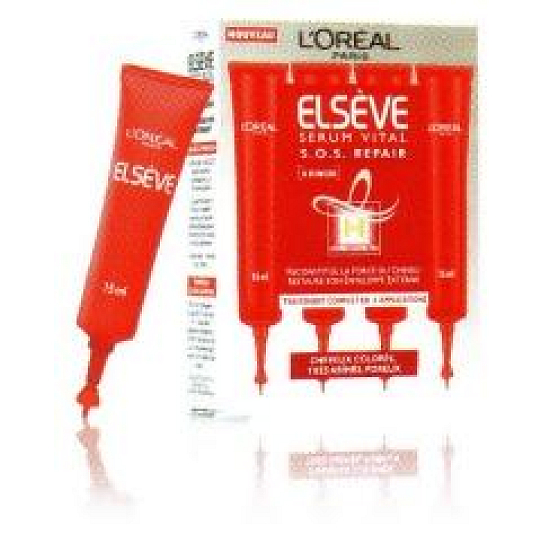 Loreal Paris Elseve Color Vive für gefärbtes oder hervorgehobenes Haar Serum 4 x 15 ml