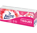 Linteo 3-lagige Papiertaschentücher, 10 × 10 Stk