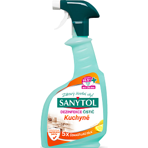 Sanytol Desinfektionsmittel und Entfetter für Küchen, 500 ml
