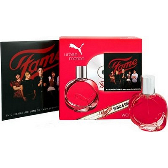 Puma Urban Motion Frau Eau de Toilette 20 ml + DVD, Geschenkset