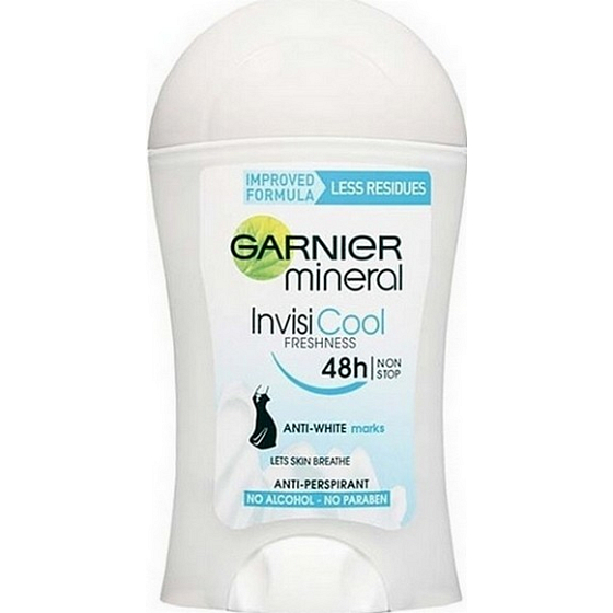 Garnier Mineral Invisi Cool Antitranspirant Deo-Stick für Frauen 40 ml