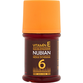 Nubian OF6 Sonnenschutzöl, geringer Schutz 60 ml