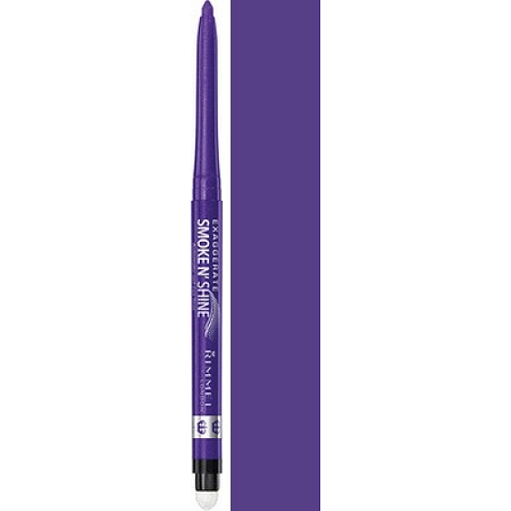 Rimmel London Exaggerate Smoke & Shine automatischer wasserfester Augenstift 003 Purple Craze 0,28 g