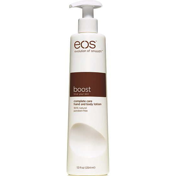 Eos Boost Complete Care feuchtigkeitsspendende Körperlotion für Hände und Körper 354 ml
