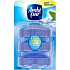 Ambi Pur Fresh & Shine 2 in 1 Frischwasser & Minze Toilettenblock nachfüllen 3 x 55 ml