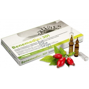 Benemedio 301 Verjüngendes Serum mit Vitamin C für Gesicht und Dekolleté 10 Ampullen 2 ml