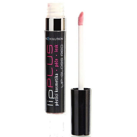 FacEvolution LipPlus Red Pflegende, glättende, feuchtigkeitsspendende Lipgloss Himbeertönung 5 ml