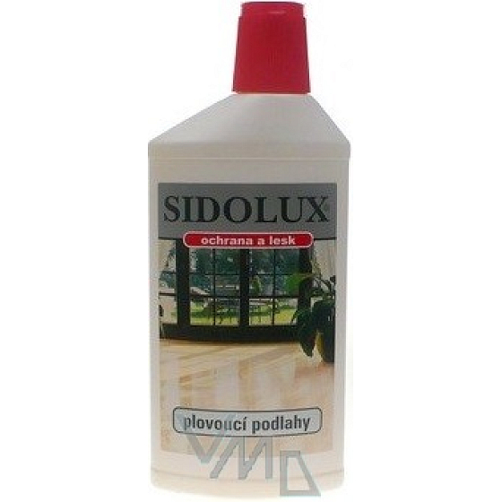 Sidolux Schutz und Glanz eines schwimmenden Bodens 500 ml