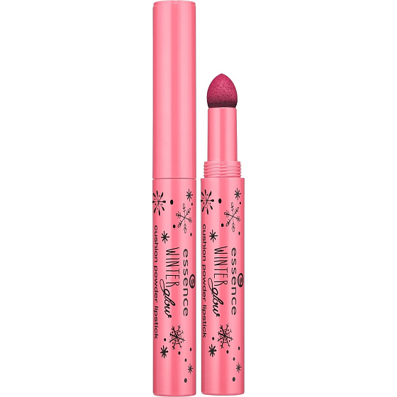 Essence Winter Glow Powder Kissen Lippenstift 01 Melt My Lips 1,5 g