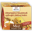 Bione Cosmetics Med Propolis und Q10 ultrafette, tief nährende Hautcreme für trockene und müde Haut 51 ml
