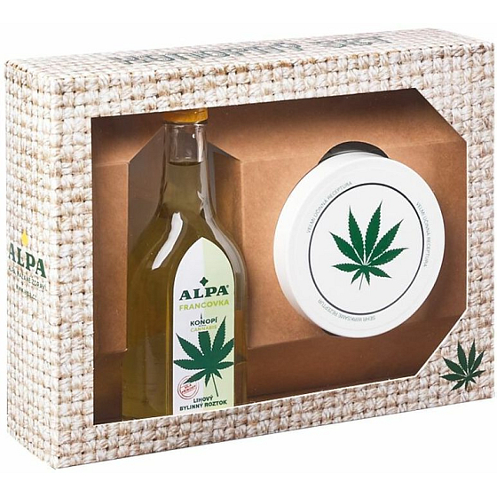 Alpa Hanfset Alpa French Hanf 160 ml + Hanfbalsam 250 ml, Kosmetikset