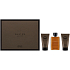 Gucci Guilty Absolute Eau de Parfum für Männer 50 ml + After Shave Balm 50 ml + Duschgel 50 ml, Geschenkset