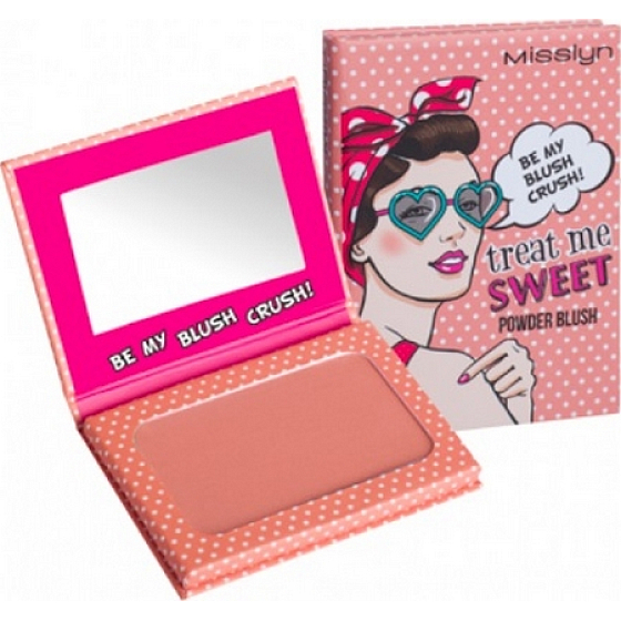 Misslyn Behandle mich süß! Powder Blush Blush 48 Sei mein Blush Crush! 6 g