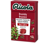Ricola Cranberry - Cranberries Schweizer Kräutersüßigkeiten ohne Zucker mit Vitamin C 40 g