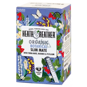H & H BIO Entgiftender Maté- und Flohsamen-Tee zur natürlichen Gewichtsabnahme ns 20 x 2 g