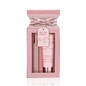 Baylis & Harding Jojoba-, Vanille- und Mandelöl parfümiertes Wasser 12 ml Rollerball + Handcreme 50 ml, Geschenkset