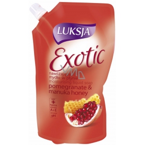 Luksja Exotic Granatapfel & Manuka Honig - Granatapfel und Honig Flüssigseife nachfüllen 400 ml