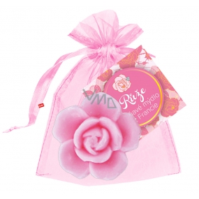 NeoCos Rose rosa Geschenk Toilettenseife in Organza 30 g