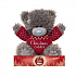 Me to You Teddybär Weihnachtsstrickjacke 14 cm