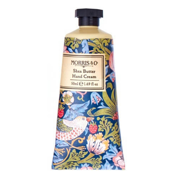Heathcote & Ivory Strawberry Thief Blue pflegende Hand- und Nagelcreme 50 ml