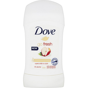Dove Go Fresh Apfel & Weißer Tee fester Antitranspirant Deodorant Stick mit 48-Stunden-Effekt für Frauen 40 ml
