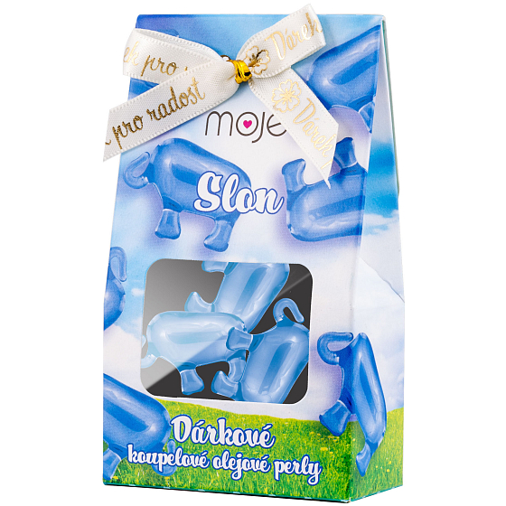 Mein Badeöl Perlen Elefant 3 Stück, Geschenkbox